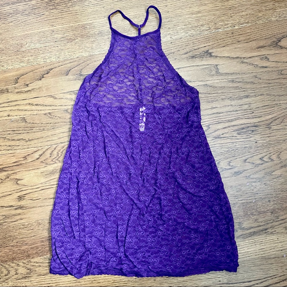 Victoria’s Secret Lace Lingerie Halter Top Slip/Chemise